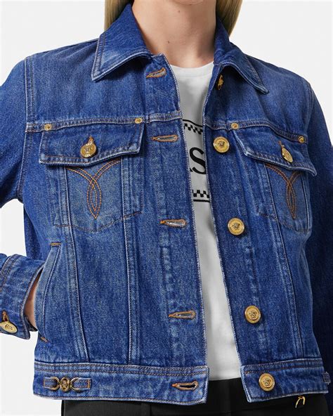 versace jacket 2018|versace denim jacket.